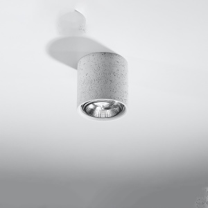 Spot Cullo 1xGU10 ciment gri cilindric - Img 2