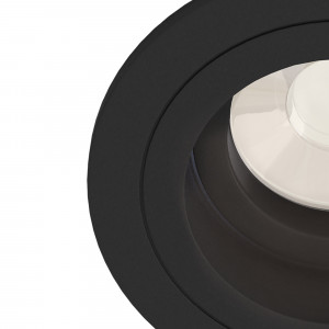 Spot incastrat Atom 1xGU10 metal negru Maytoni