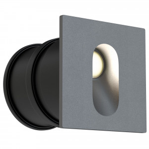 Spot incastrat Via Urbana LED metal gri Maytoni
