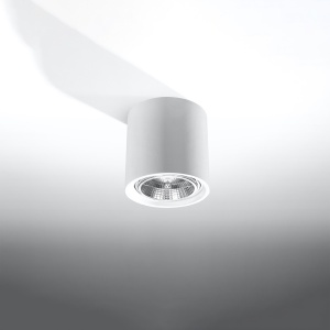 Spot Kalu 1xGU10/ES111 ceramica alb cilindric - Img 2
