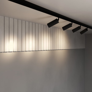 Spot magnetic sina Focus LED 1xLED metal negru