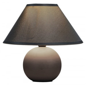 Veioza Ariel 1xE14 metal/lemn gri Rabalux