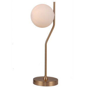 Veioza Carimi 1xG9 metal/sticla alama Italux