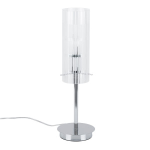 Veioza Max 1xE27 metal/sticla crom Italux