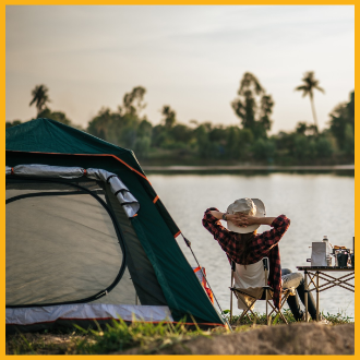 Camping pescuit