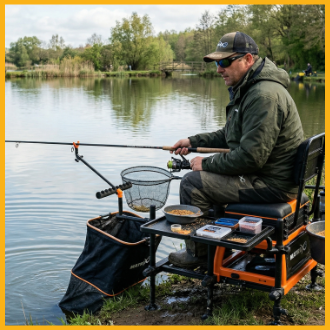 Pescuit la feeder, stationar