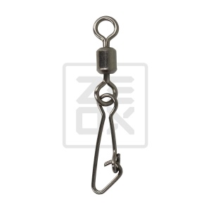 Agrafa de siguanta cu vartej cilindric ZEOX Swivel Hooked Snap 222BN - Img 2