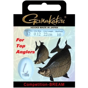 Carlige legate Gamakatsu BKS 1100B Competition Bream (10 buc.)