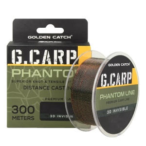Fir monofilament Golden Catch G. Carp Phantom 3D Invisible
