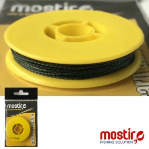 Fir textil Hook Link Mostiro, Brown, 25 lbs, 25 m