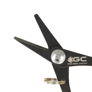 Foarfeca mini Golden Catch G. Carp Braid Scissors, 9 cm - Img 3