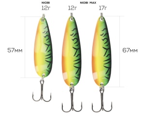 Lingurita oscilanta Golden Catch Niobi Max, 16G, 17 gr - Img 2
