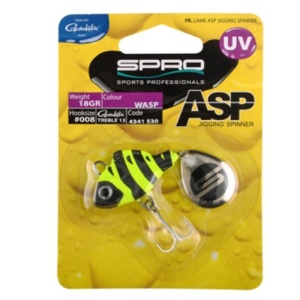 Lingurita Spinnertail SPRO ASP Spinner UV, Wasp