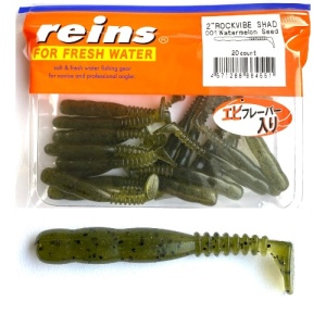 Twistere Reins Rockvibe Shad Watermelon Seed, 5 cm (2")