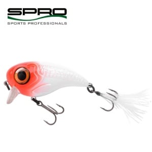 Vobler SPRO Fat Iris Slow Floating, Red Head, 6 cm (17 gr.)