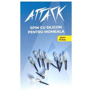 Bait Sting Silicone Attack pentru Momeala Method 7 mm (10 buc)