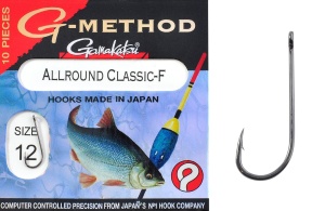 Carlige Gamakatsu Method Allround Classic F (10 buc.)
