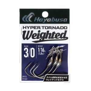 Carlige Hayabusa Offset Hyper Tornado Weighted (3 buc.)