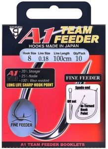 Carlige legate Gamakatsu A1 Fine Feeder (10 buc.)