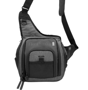Geanta de umar SPRO Freestyle Shoulder V2 + 2 cutii twistere (25x11x27 cm)