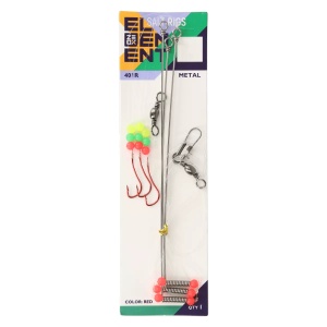 Montura Chefal Marea Neagra ZEOX Salt Rig Metal 401R, 3 carlige