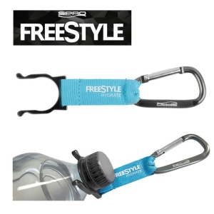 Suport sticla SPRO Freestyle Hydrate Clip, Blue
