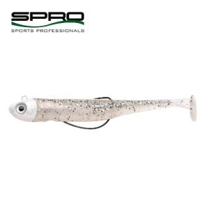 Swimbait SPRO Gutsbait, UV Salt&Pepper, 11 cm (14 gr)