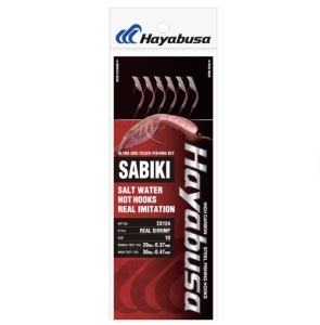 Taparine scrumbie Hayabusa Sabiki Real Shrimp (6 carlige)