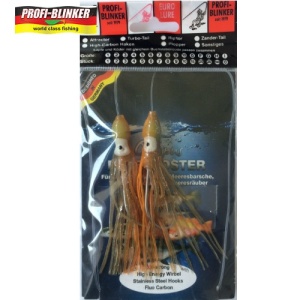 Twister Profi Blinker Octopus Paternoster Maro/Negru (2 buc.)