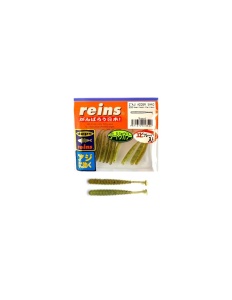 Twistere Reins Aji Adder Shad Pumpkin Chart Melon, 5 cm (2")