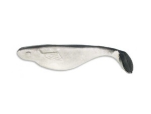 Twistere Shad Delalande, Pearl Black Back, 10 cm (4 buc.)