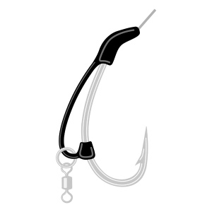 Adaptor carlig Golden Catch G.Carp D-Rig Kickers, Khaki (10 buc.)