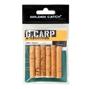 Bagheta de pluta Golden Catch G.Carp Cork Sticks (6 buc.)