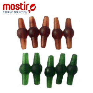 Capete conice Helicopter Mostiro, Brown&Olive (10 buc.)