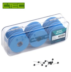 Cutie SPRO C-TEC Ready rig cu suporti EVA (6 buc. + Pini)