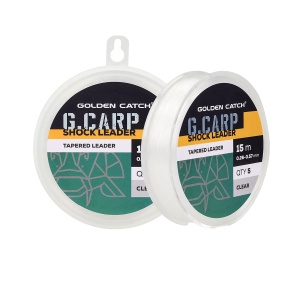 Fir inaintas Golden Catch G.Carp Shock Tapered Leader Conic, 5x15 m