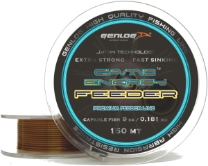 Fir monofilament Genlog Camo Energy Premium Feeder, 150 m
