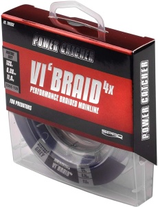 Fir textil SPRO PC Vi'Braid, Grey, 125 m