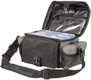 Geanta de umar SPRO Freestyle Side + 3 cutii twistere (20x17x13 cm)