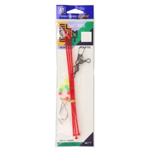 Montura Chefal Marea Neagra ZEOX Salt Rig Plastic 403NI, 3 carlige - Img 4