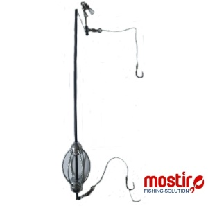 Montura tip bomba Mostiro tija, plumb 50 gr. (2 ace)