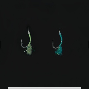 Taparine Hayabusa Smelt Sabiki Green&Blue Wooly (6 buc.) - Img 2