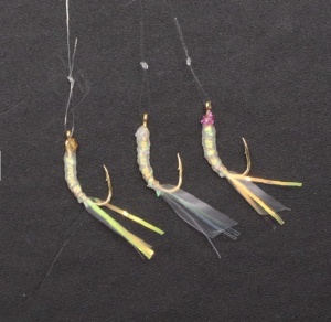 Taparine stavride Hayabusa Smelt Sabiki UV Twist Skin Branch Bouncer (6 carlige) - Img 2