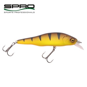 Vobler SPRO Power Catcher Minnow, UV Yellow Perch, 8 cm (11 gr.)