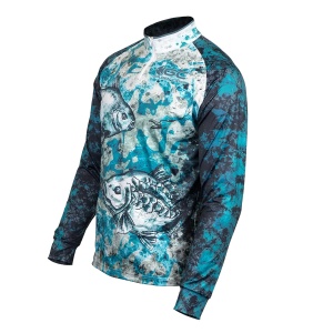 Bluza Golden Catch UV Protect Jersey Fire Carp-Bream - Img 2