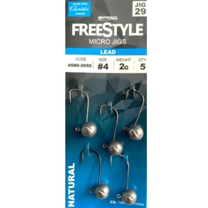 Cap twister SPRO Freestyle Micro Jigs Lead (5 buc.)