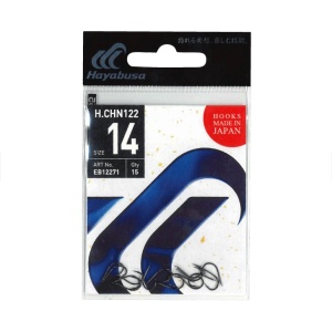 Carlige Hayabusa CHN122 Black Nickel (15 buc.)