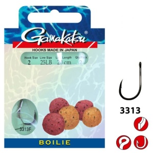 Carlige legate Gamakatsu BKS 3313F Boilie (2 buc.)