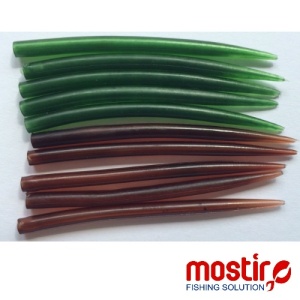 Conuri anti-tangle Mostiro, Brown&Green, 5 cm (10 buc.)