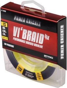 Fir textil SPRO PC Vi'Braid, Yellow, 125 m